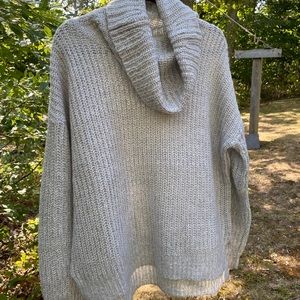 Nasty Gal Gray Turtleneck Sweater